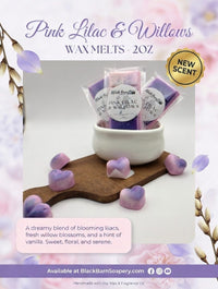 Pink Lilac & Willows -  Snap Bar Wax Melts
