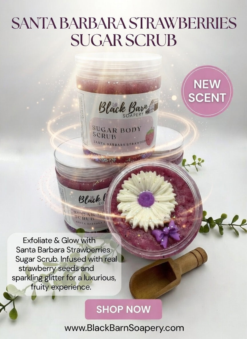 Santa Barbara Strawberry -  Sugar Body Scrub