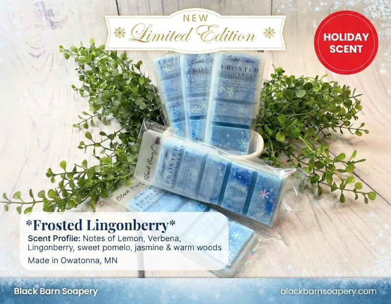 Frosted Lingonberry - Limited Edition Snap Bar Wax Melts