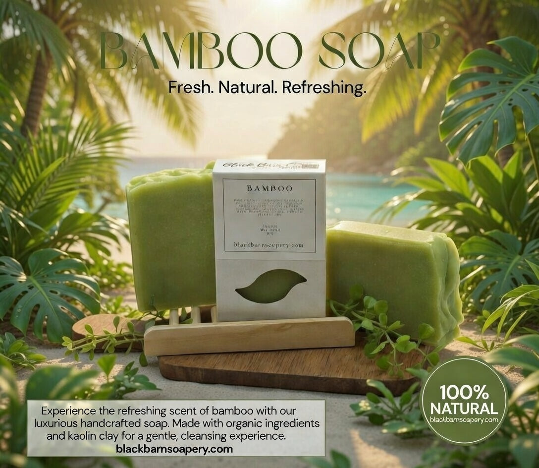 Bamboo  - Goats Milk Soap Bar