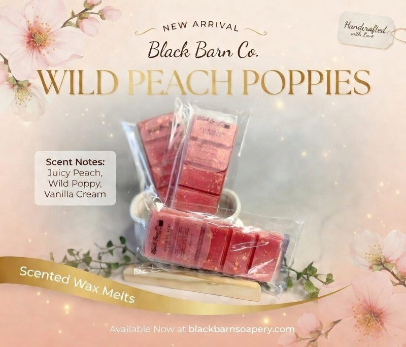Wild Peach Poppies -  Snap Bar Wax Melts