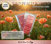 Wild Peach Poppies -  Snap Bar Wax Melts