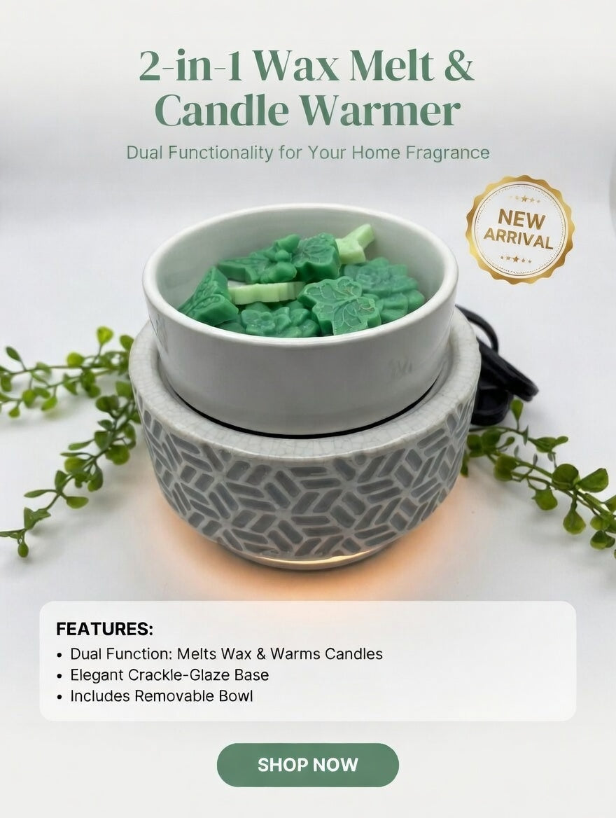 Black Barn 2 in 1 (New Design) Wax Melt/Candle Warmer