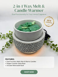 Black Barn 2 in 1 (New Design) Wax Melt/Candle Warmer