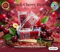 Black Cherry Bomb -  Snap Bar Wax Melts