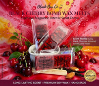 Black Cherry Bomb -  Snap Bar Wax Melts