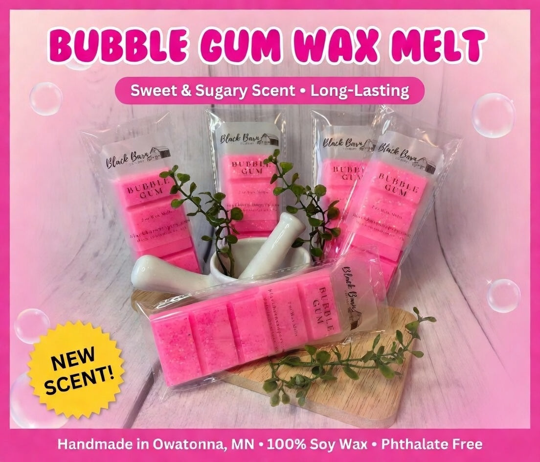 Bubble Gum -  Snap Bar Wax Melts