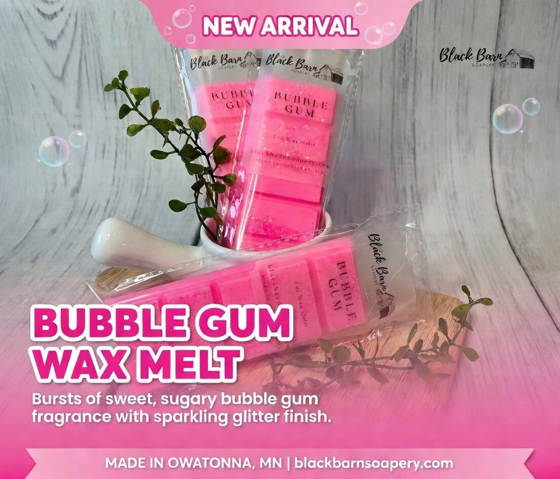 Bubble Gum -  Snap Bar Wax Melts