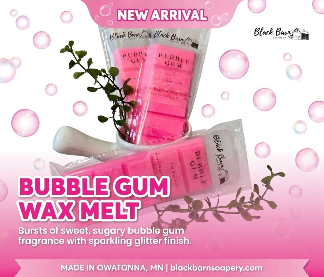 Bubble Gum -  Snap Bar Wax Melts