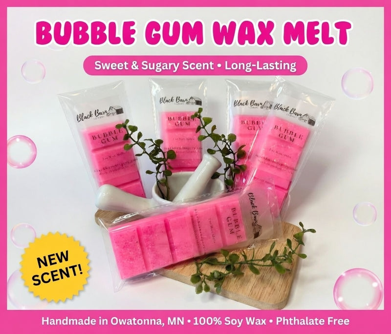 Bubble Gum -  Snap Bar Wax Melts