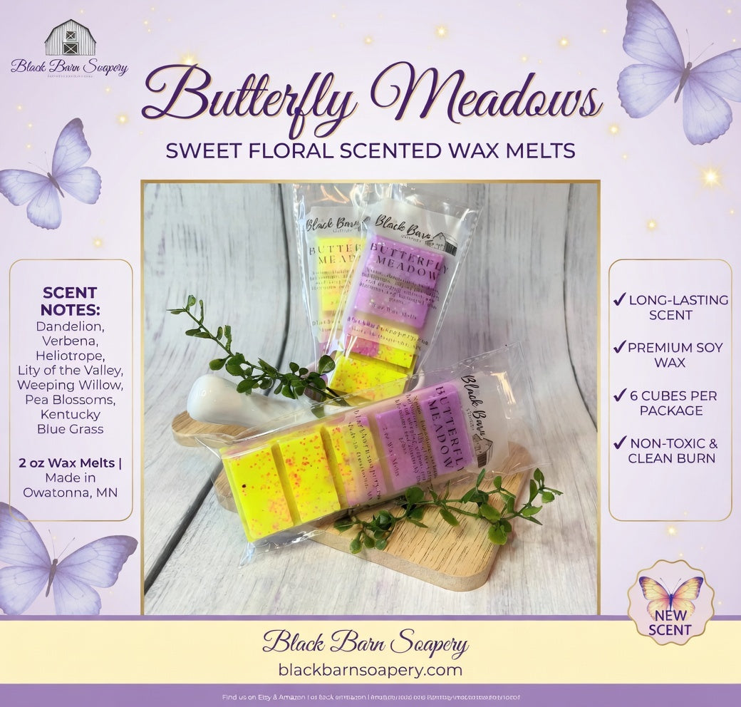 Butterfly Meadow -  Snap Bar Wax Melts (Sweet Blossoms)