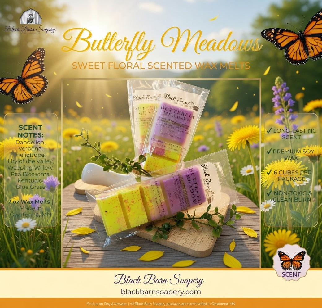 Butterfly Meadow -  Snap Bar Wax Melts (Sweet Blossoms)
