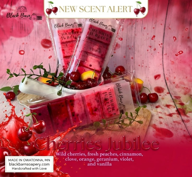 Cherries Jubliee -  Snap Bar Wax Melts