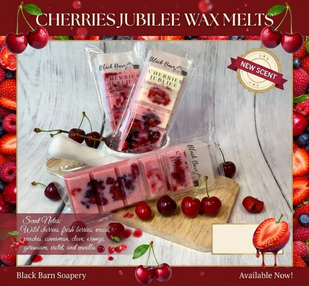 Cherries Jubliee -  Snap Bar Wax Melts