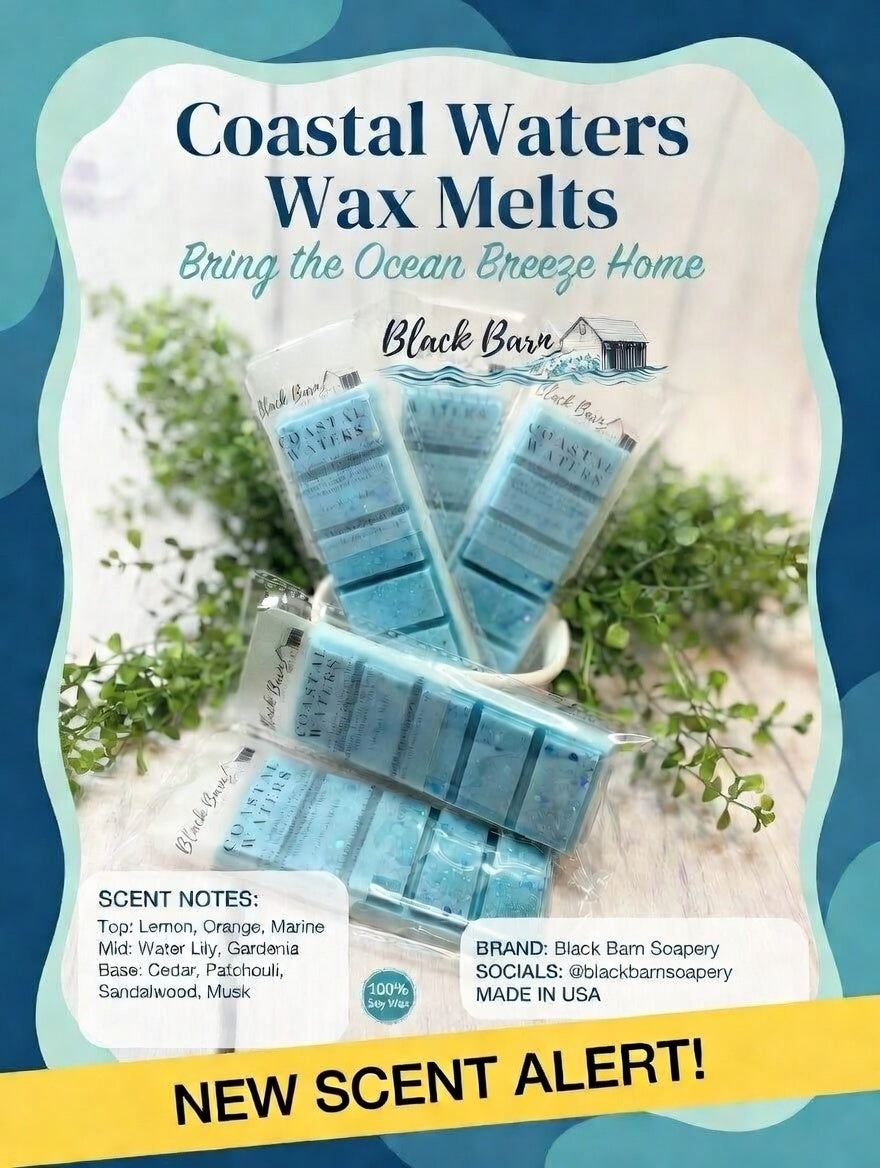 Coastal Water's  -  Snap Bar Wax Melts