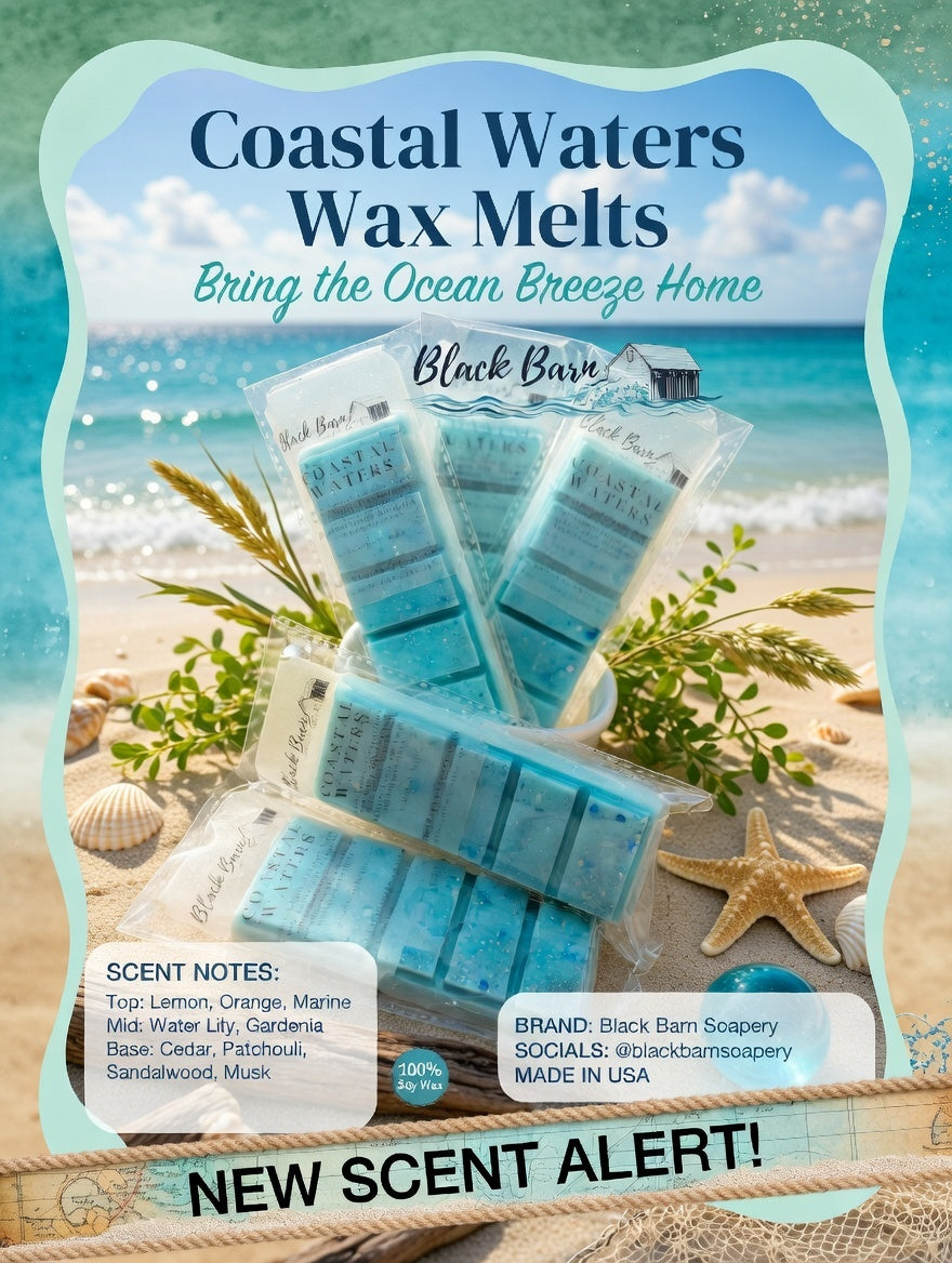Coastal Water's  -  Snap Bar Wax Melts