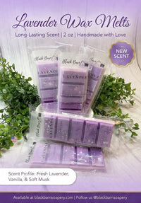 Lavender -  Snap Bar Wax Melts