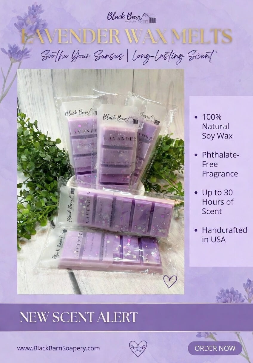 Lavender -  Snap Bar Wax Melts