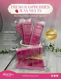 Fresh Raspberries -  Snap Bar Wax Melts