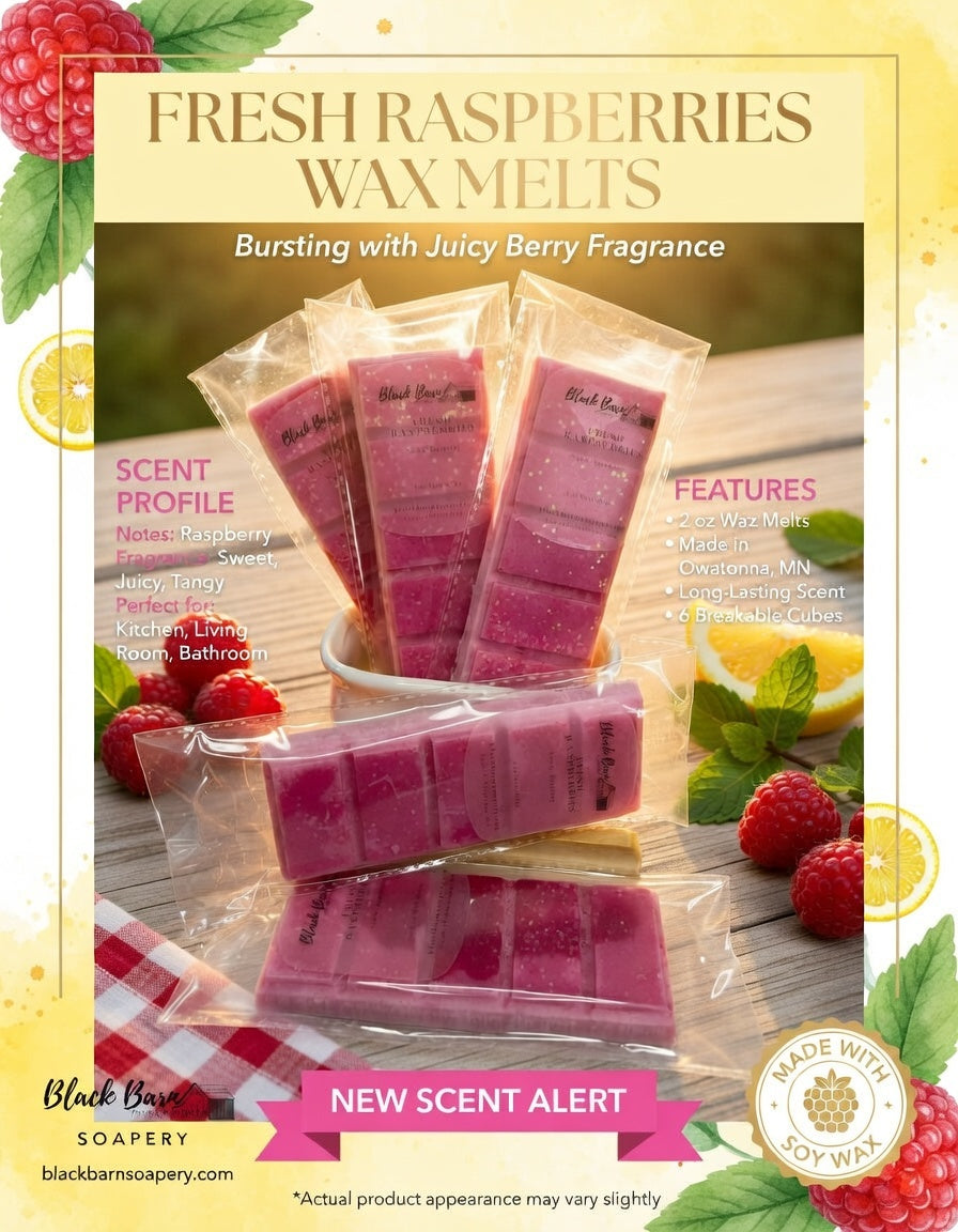 Fresh Raspberries -  Snap Bar Wax Melts