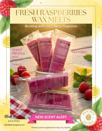 Fresh Raspberries -  Snap Bar Wax Melts
