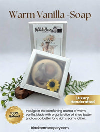Warm Vanilla - Handmade Artisan Soap (Bohemian Fall)