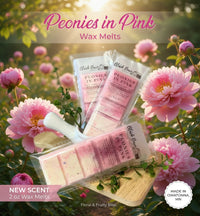Peonies in Pink -  Snap Bar Wax Melts (Sweet Blossoms)