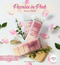 Peonies in Pink -  Snap Bar Wax Melts (Sweet Blossoms)