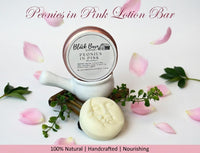 Peonies in Pink - Limited Edition All Natural - 3oz Lotion Bar