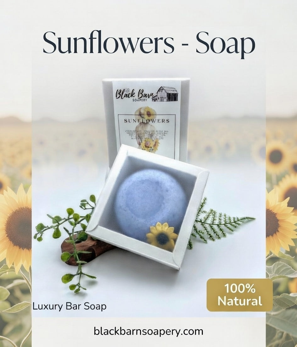 Sunflowers - Handmade Artisan Soap (Bohemian Fall)