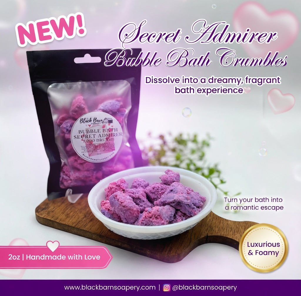 Bubble Bath Crumbles - Secret Admirer