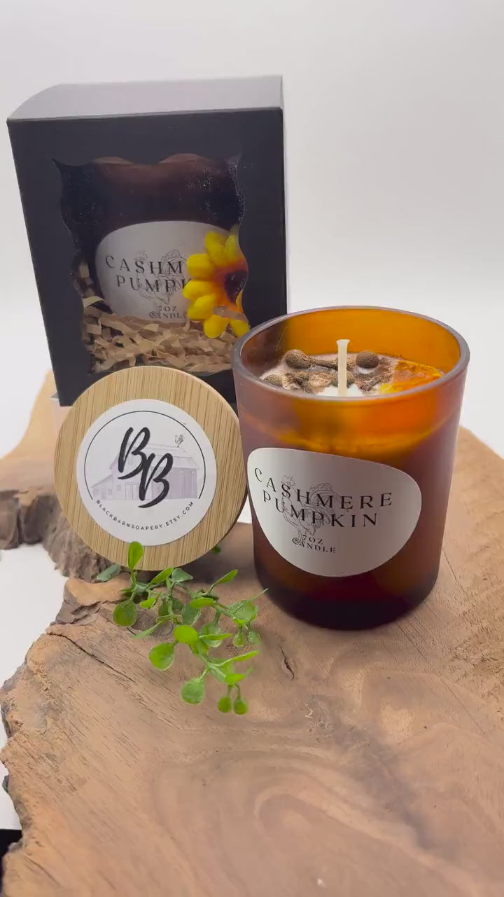 Cashmere Pumpkin -  7oz Candle