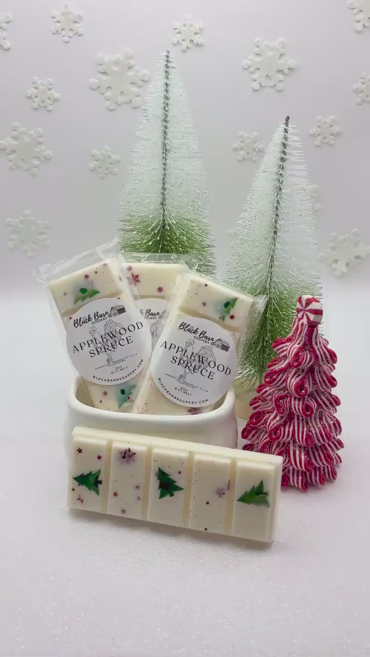 Applewood Spruce  -  Snap Bar Wax Melts
