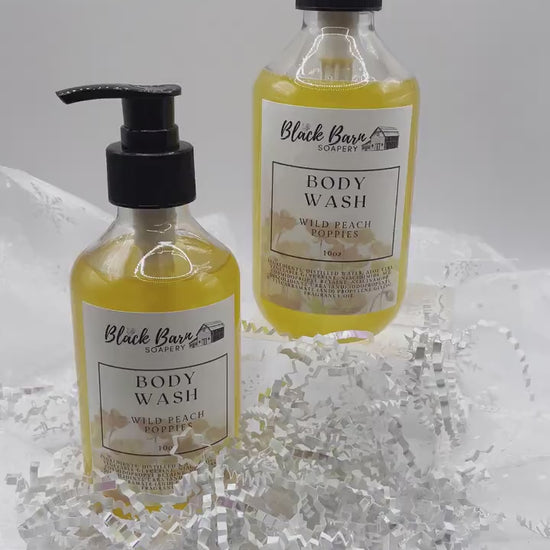Wild Peach Poppies Body Wash / Bubble Bath