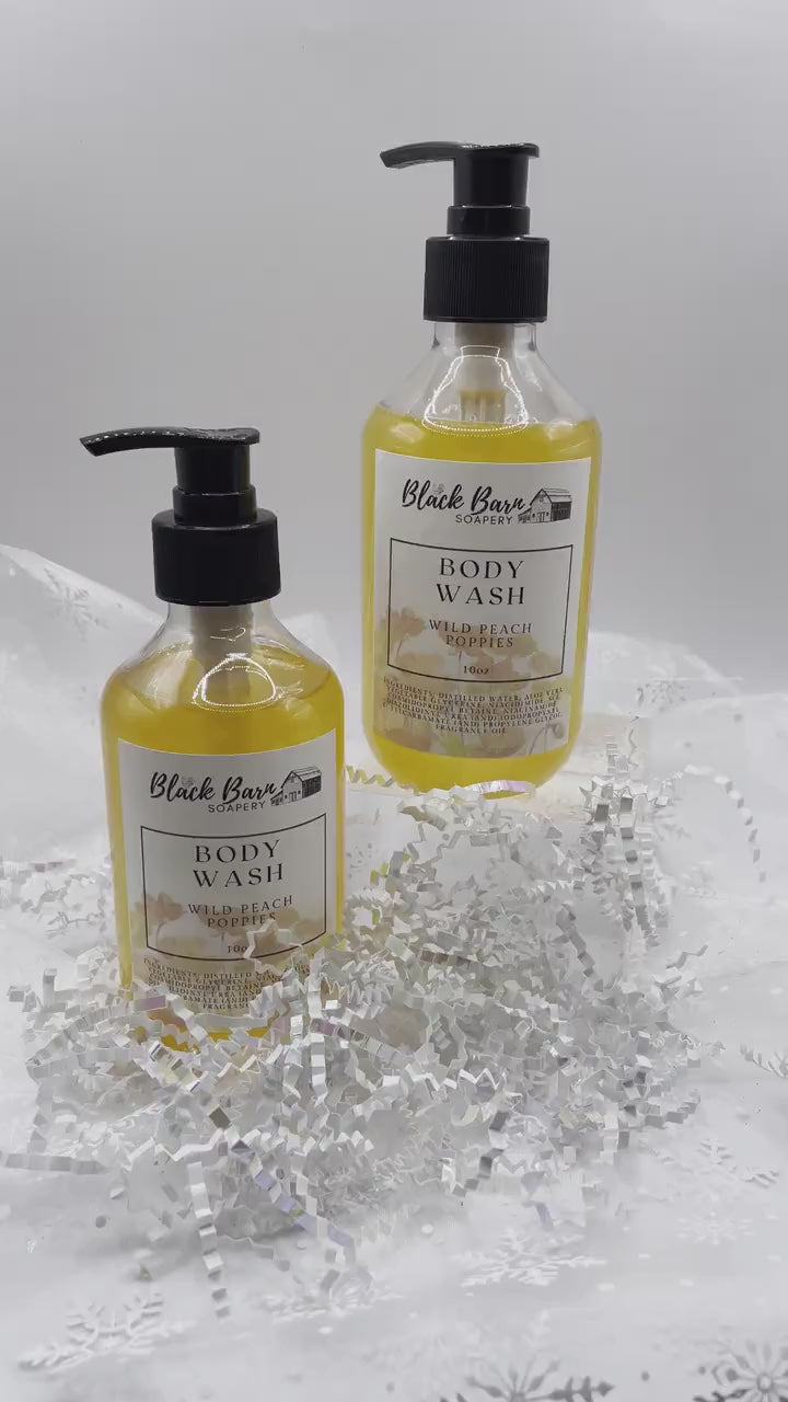 Wild Peach Poppies Body Wash / Bubble Bath