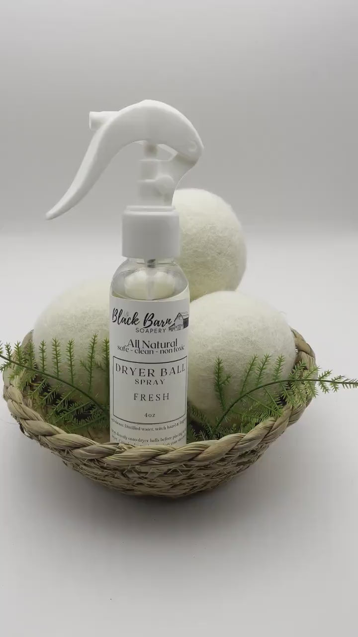 Dryer Ball Spray/Linen Spray (All Natural)