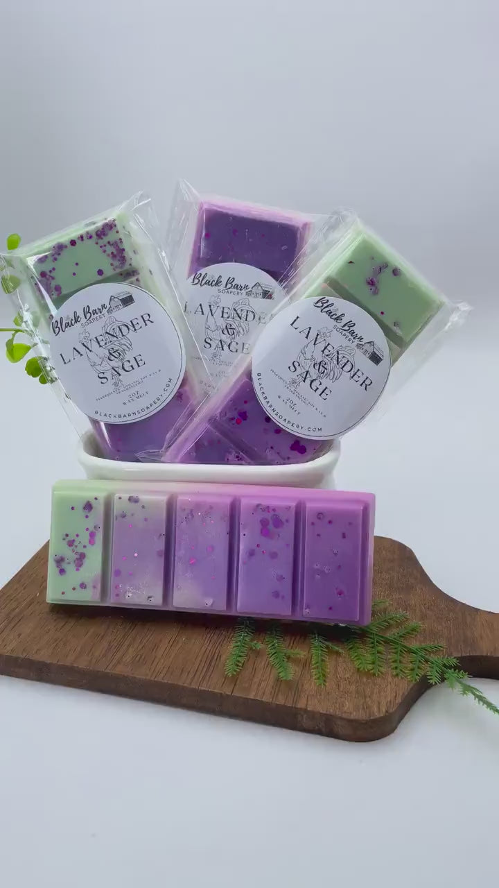 Lavender & Sage  -  Snap Bar Wax