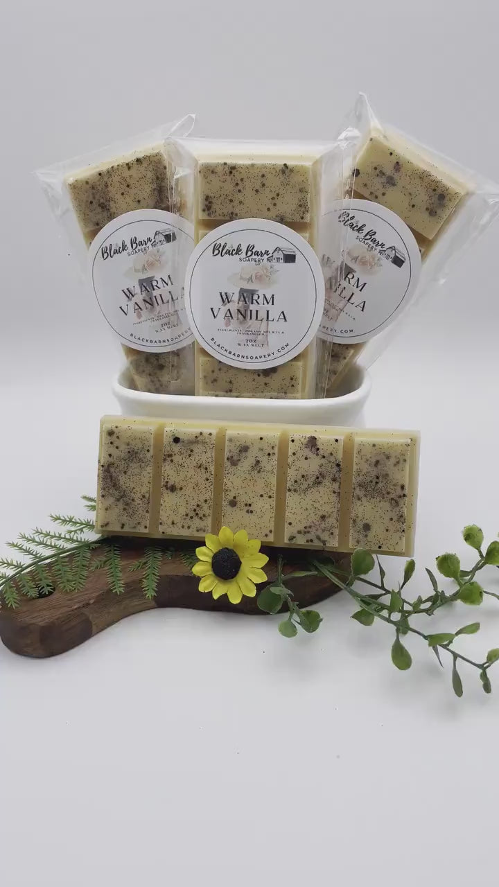 Warm Vanilla - Snap Bar Wax Melts  (Bohemian Fall)