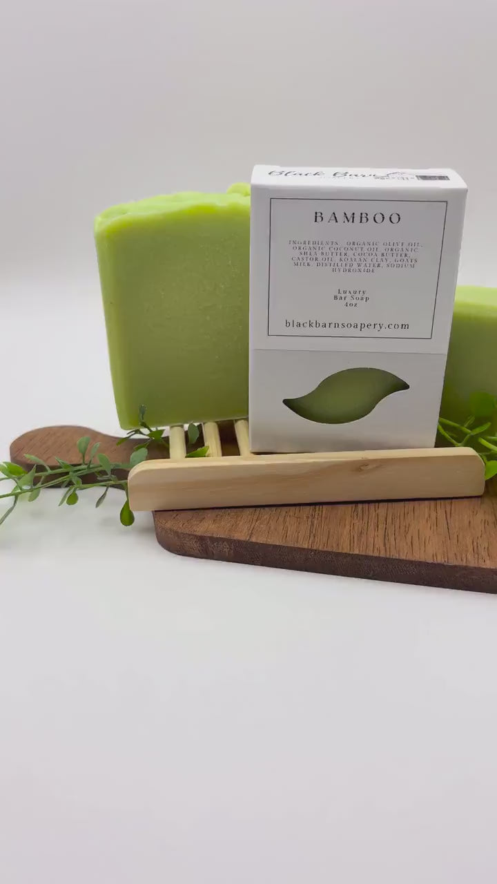 Bamboo  - Goats Milk Soap Bar