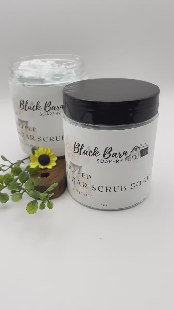 Daily Repose Whipped Sugar Scrub Soap (Bohemian Fall)