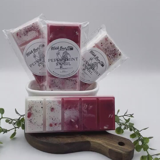 Peppermint Swirl - Snap Bar Wax Melts