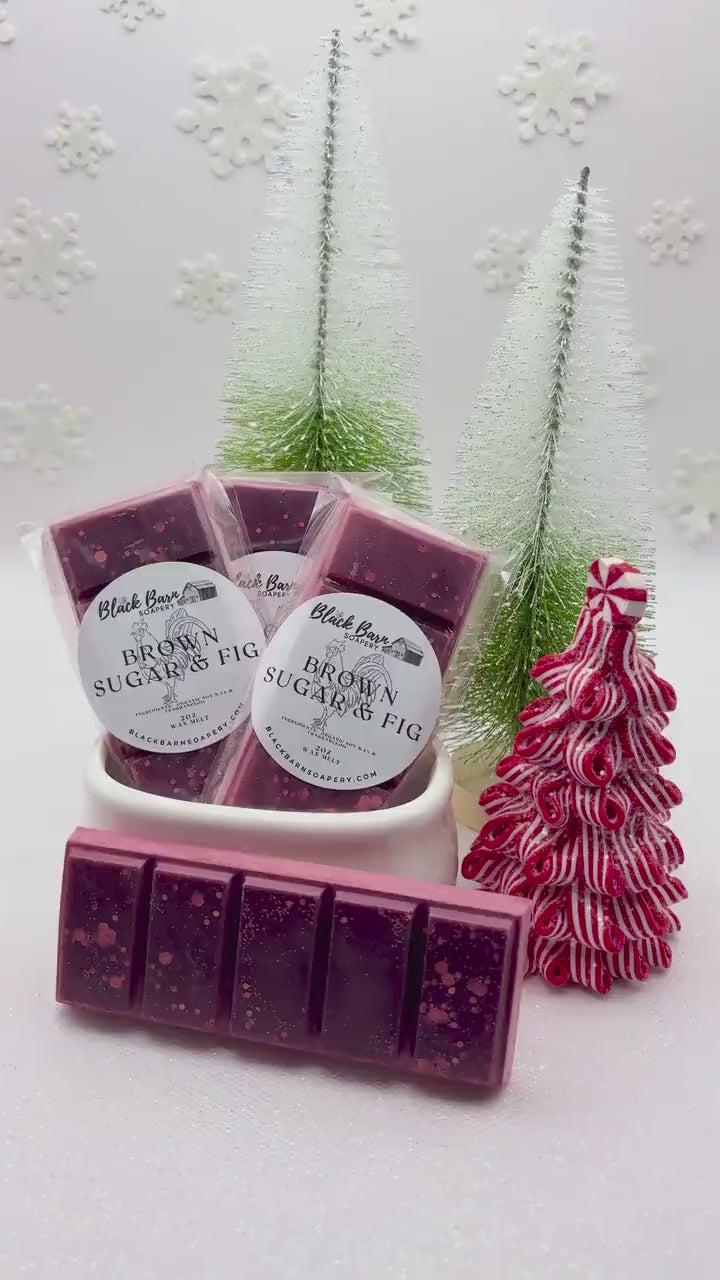 Brown Sugar & Fig  -  Snap Bar Wax Melts (BBW Type)