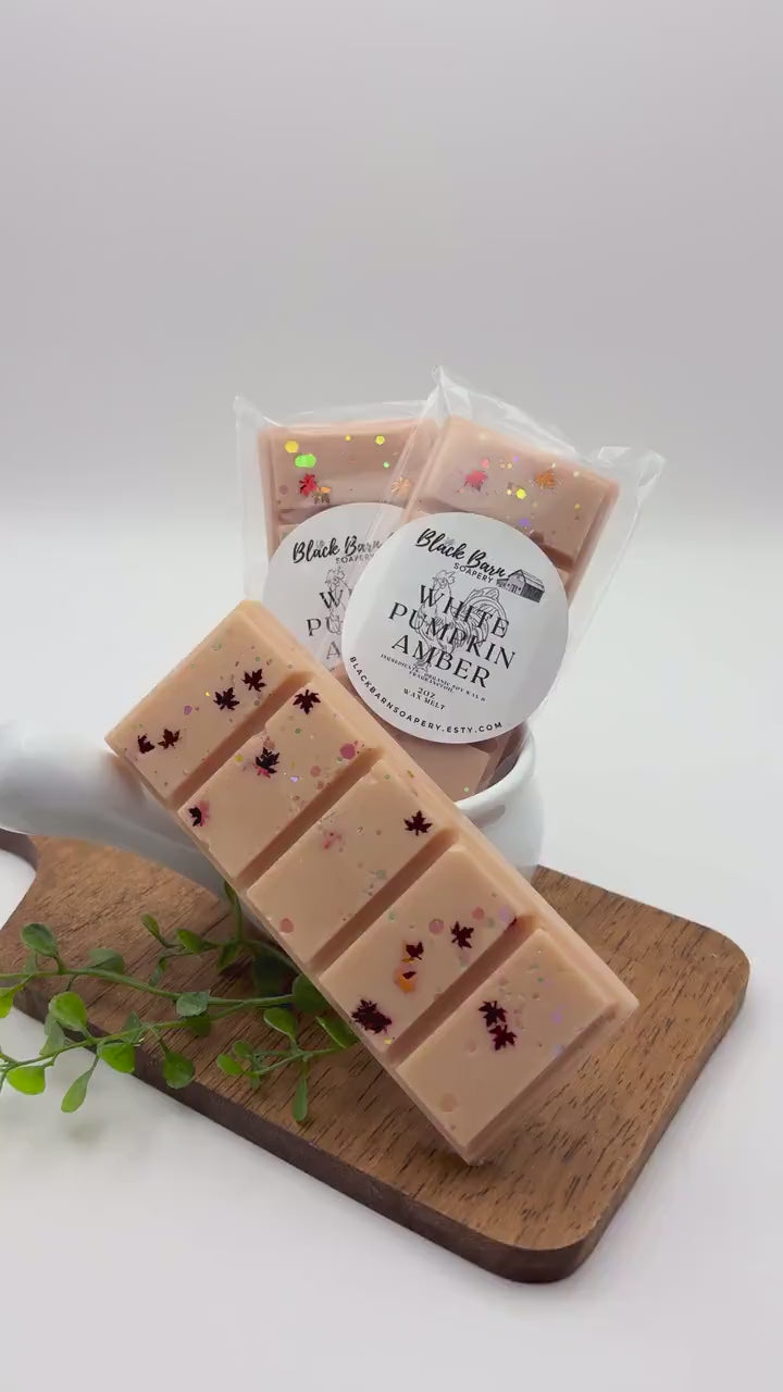 White Pumpkin Amber -  Snap Bar Wax Melts