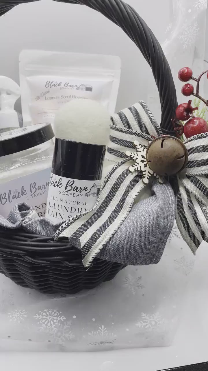Black Barn Laundry Gift Basket