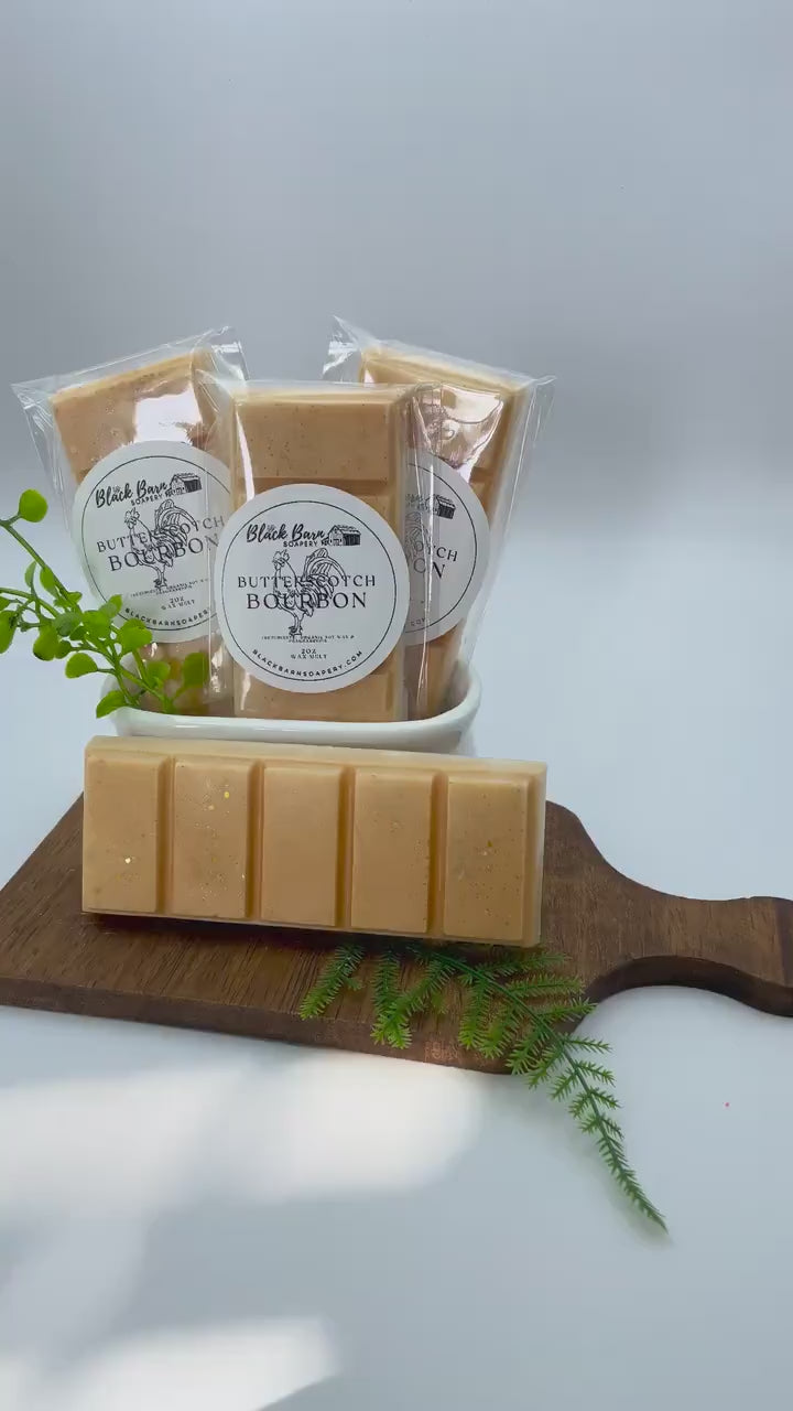 Butterscotch and Bourbon  -  Snap Bar Wax Melts