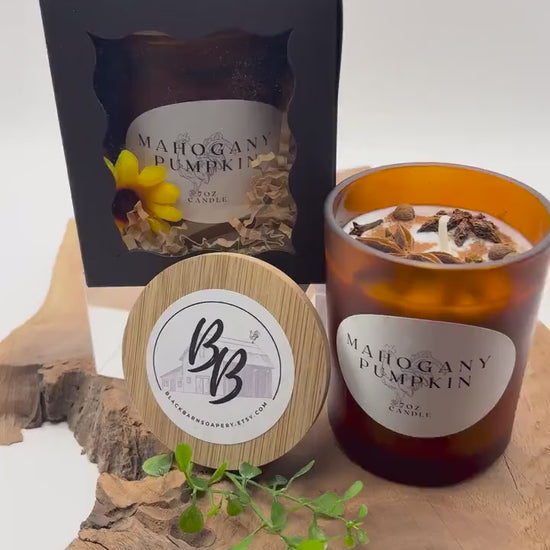 Mahogany Pumpkin -  7oz Candle