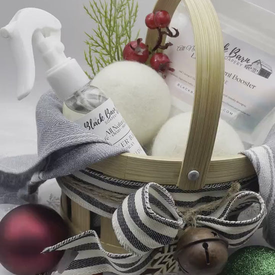 Black Barn Dryer Ball Gift Basket
