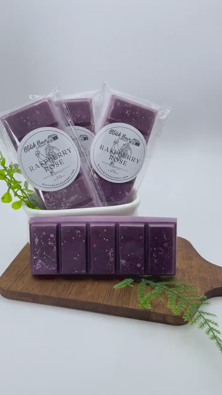 Raspberry Rose Hibiscus Tea  -  Snap Bar Wax