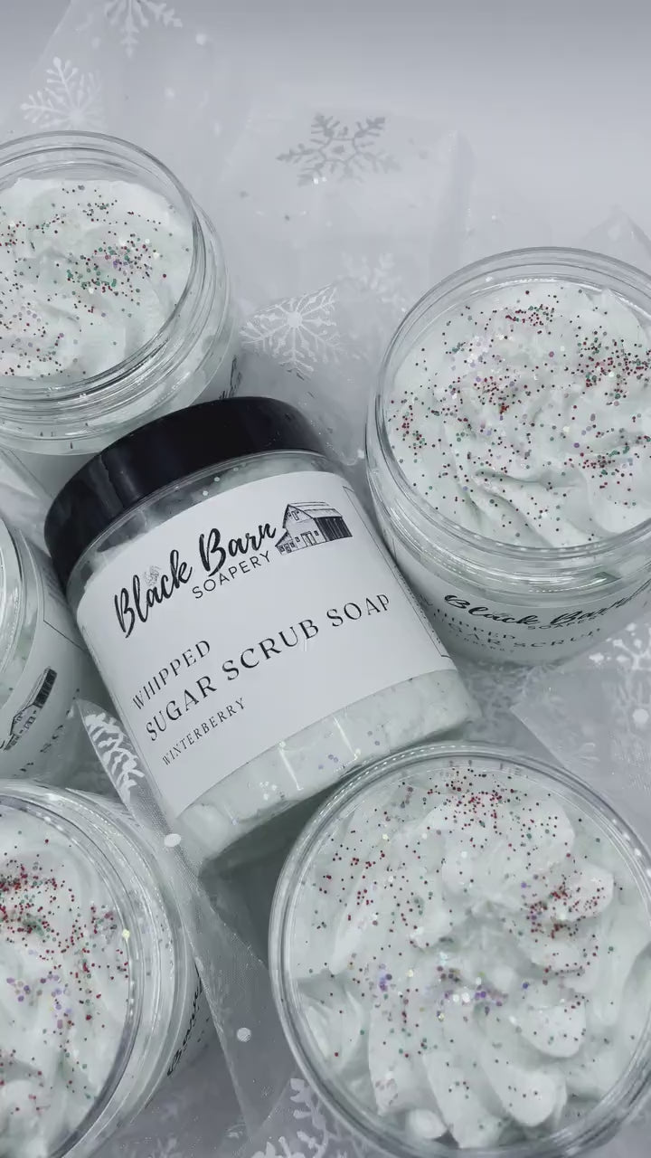 Winterberry - Whipped Sugar Scrub Soap
