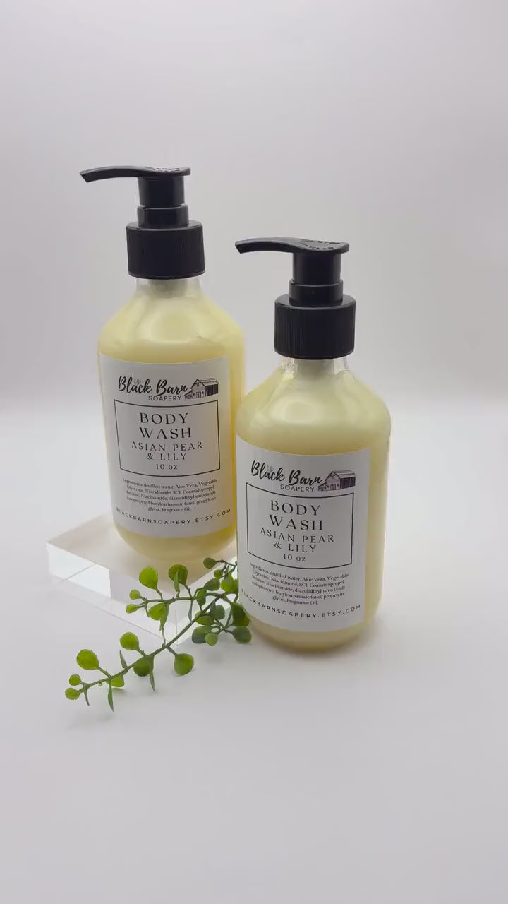 Asian Pear & Lily Body Wash / Bubble Bath